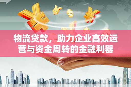 虎林物流贷款，助力企业高效运营与资金周转的金融利器