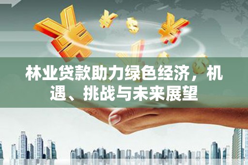 六枝林业贷款助力绿色经济，机遇、挑战与未来展望