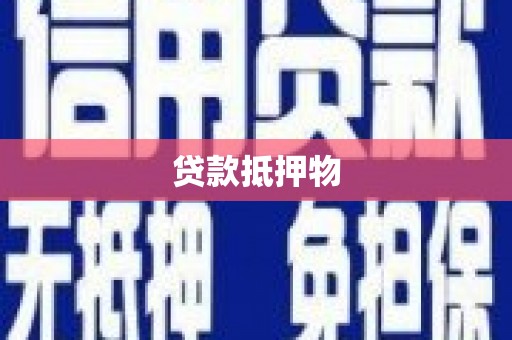 双流贷款抵押物
