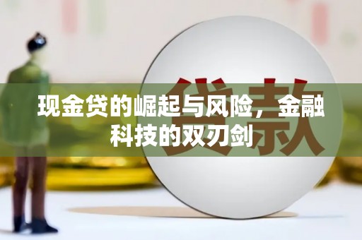 阳东现金贷的崛起与风险，金融科技的双刃剑