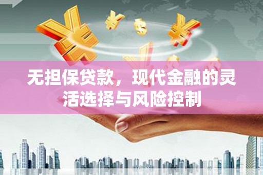 东胜无担保贷款，现代金融的灵活选择与风险控制