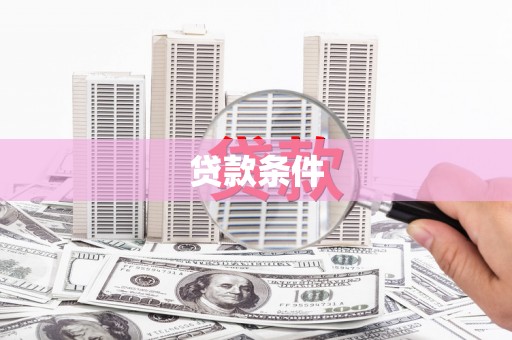 海南贷款条件