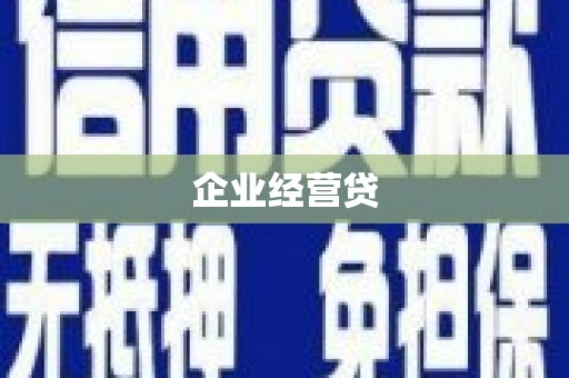 左云企业经营贷