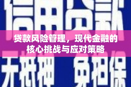 东营贷款风险管理，现代金融的核心挑战与应对策略