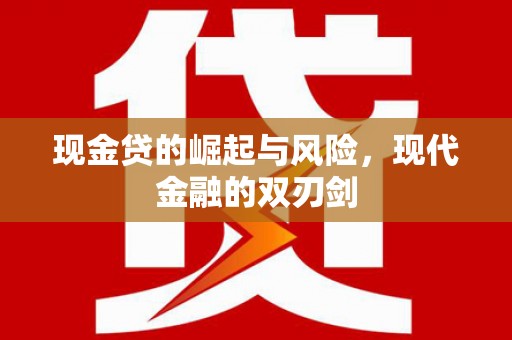 玛沁现金贷的崛起与风险，现代金融的双刃剑