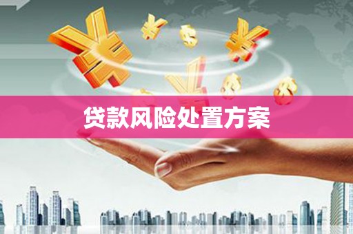 氹仔岛贷款风险处置方案