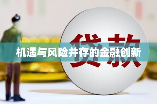 志丹机遇与风险并存的金融创新