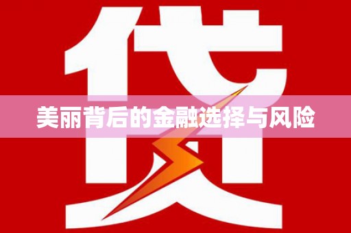 加查美丽背后的金融选择与风险